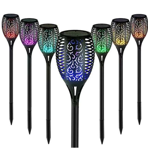 Spot jardin solaire 96 Led MULTICOULEURS YC-TL2016RGB