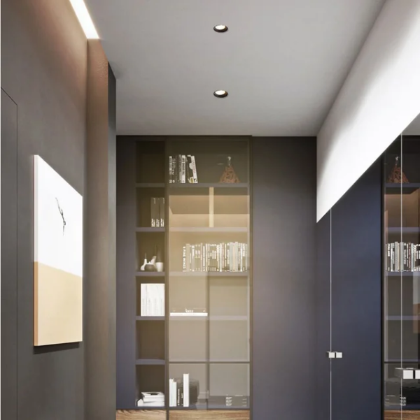 SPOT ALLUM SANS CADRE TRIMLESS NOIR SR-8816BK