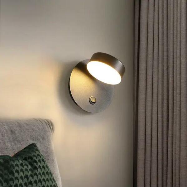 Applique murale Led moderne noir LPH407B