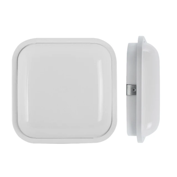 Applique murale & plafond Led Carré IP65 15W Lumière blanche 7000k