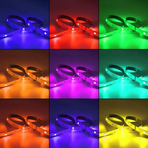 Guirlande tube light 12V RGB MULTI COULEURS 54 LED/M bobine de 5 Mètres Etanche