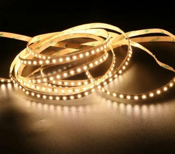 Guirlande tube light SMD 12V 8mm 120 LED / M bobine de 5 Mètres Lumière jaune