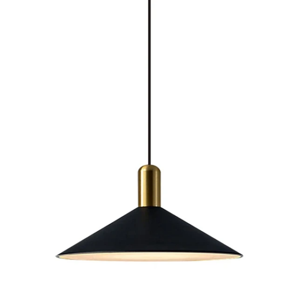 Suspension métallique E27 Ø 35CM GG665 Noir