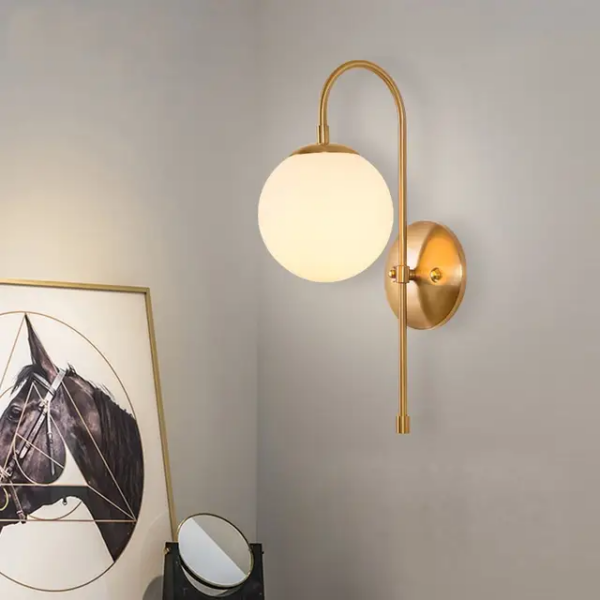 Applique Murale Intérieur E27 doré BD709