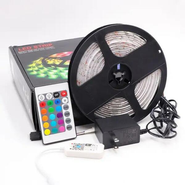 Guirlande tube light 12V RGB MULTI COULEURS 54 LED/M bobine de 5 Mètres Etanche