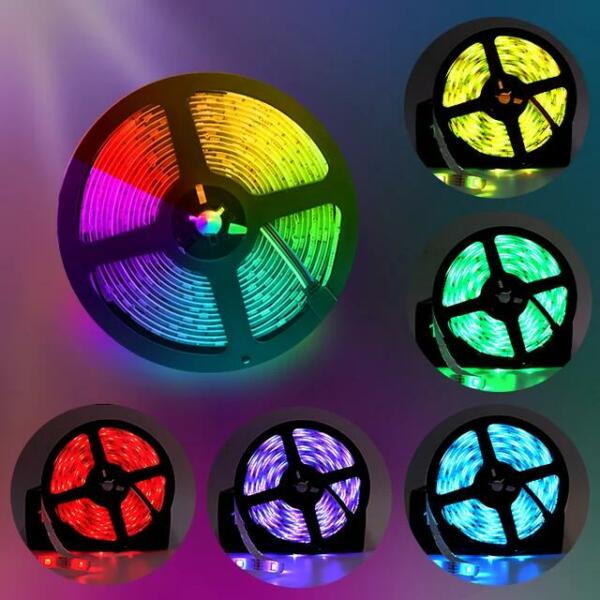 Guirlande tube light 12V RGB MULTI COULEURS 54 LED/M bobine de 5 Mètres Etanche