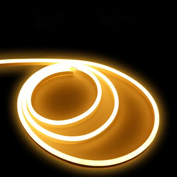 Rouleau tube light guirlande NEON COB 8mm 288D/M Lumière jaune 50Mètres