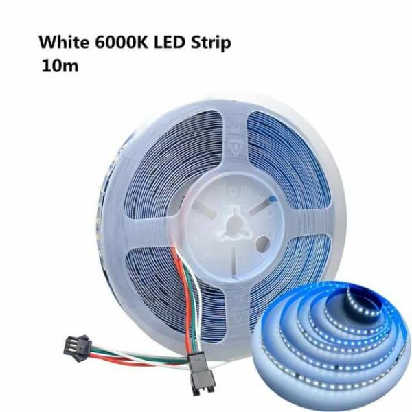 Guirlande tube light SMD 12V 8mm 120 LED / M bobine de 5 Mètres Lumière Blanche