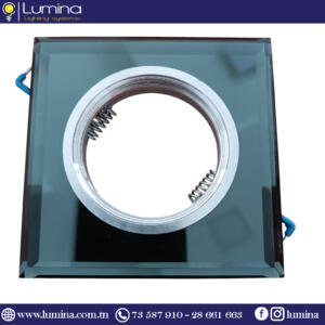 Spot encastrable GLASS Carré 95mm BNC13-3