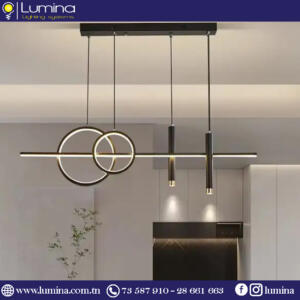 Lustre Led linéaire design moderne 100cm AD2498