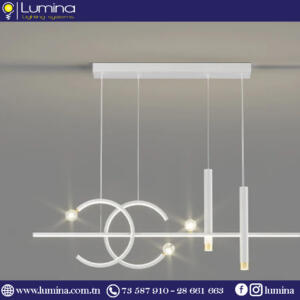 Lustre Led Blanc Moderne Suspendue 100cm JHA116