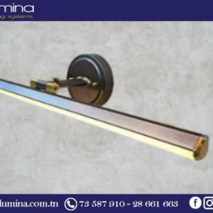 Applique salle de bain LED café 60cm 10W