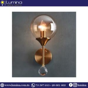 Applique murale E27 MT2305G en métal style contemporain