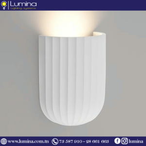 Applique murale plâtre peintable RELIEF dimensions 180x144x80mm