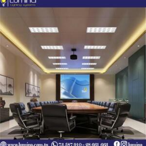 Dalle LED encastrable 72W carrée 60x60cm lumière blanche 6500K - 1