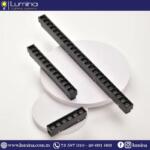 Éclairage magnétique cob 12w noir mat pour rail 48v - 1