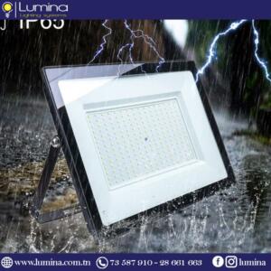 Projecteur LED 300W extérieur noir SMD - 1