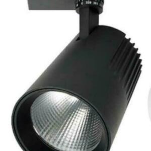 Projecteur sur rail 30w noir 4000k