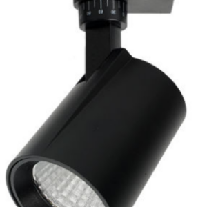 Projecteur sur rail 30W noir pour éclairage professionnel