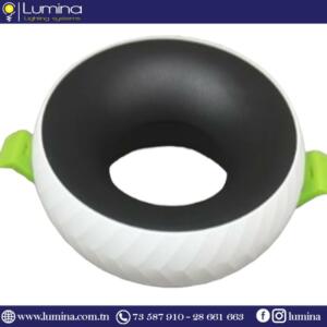 Spot encastrable aluminium noir et blanc rt-17 - 1