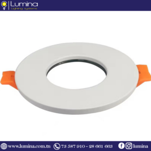spot encastrable étanche blanc rond en aluminium IP65 - 1
