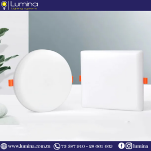 Spot led encastrable 22w carré lumière blanche - 1