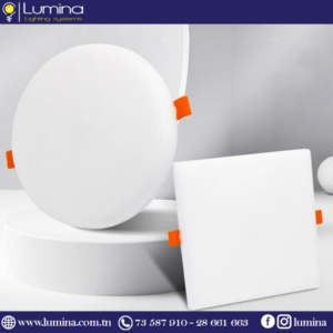 Spot led encastrable carré orientable 10W lumière blanche - 1