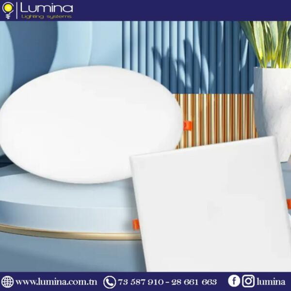 Spot led encastrable 32W carré réglable 4000K - 1