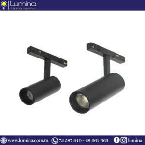 Spot rail magnétique LED noir 9W 4000K - 1