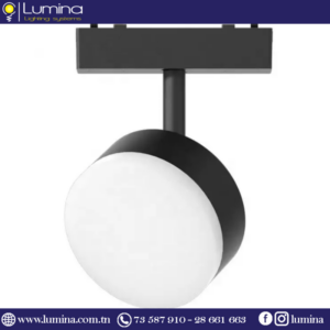 Spot sur rail magnétique LED 9W noir mat 4000K - 1
