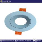 Spot encastrable orientable blanc en aluminium de 90mm - 1