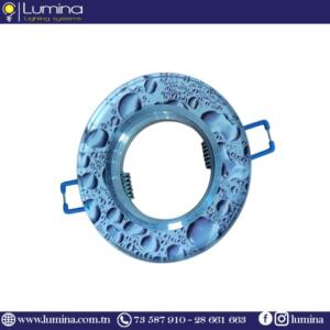 Spot encastrable glass design rond pour faux-plafond moderne - 1