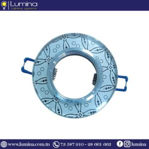 Spot encastrable glass rond multi-couleur pour plafond - 1