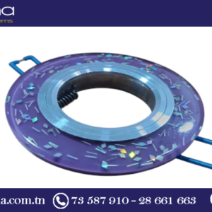 Spot encastrable rond en acrylique avec diamètre de 9 cm