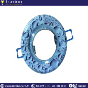 Spot encastrable glass rond pour plafond