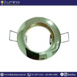 Spot encastrable aluminium rond doré - 1