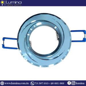 Spot encastrable aluminium rond blanc 80mm - 1