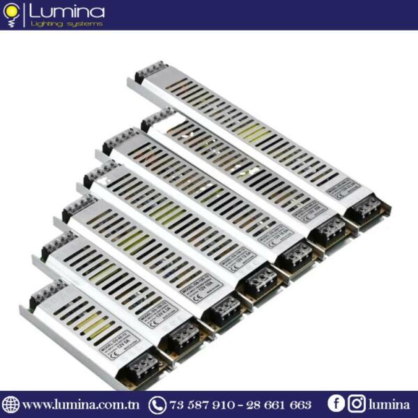 Transfo 24v 150w haute qualité pour rubans LED