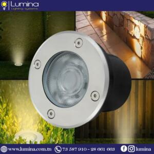 Spot encastré au sol gu10 étanche ip67 pour extérieur - 1