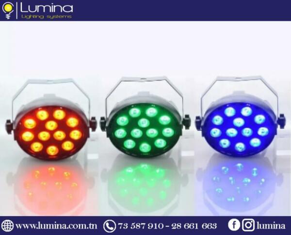 Haut-parleur bluetooth led avec éclairage d'ambiance et télécommande