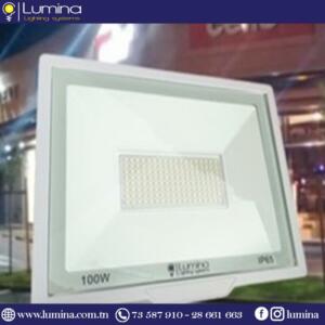 Projecteur led slim 100W blanc lumière 6500k - 1