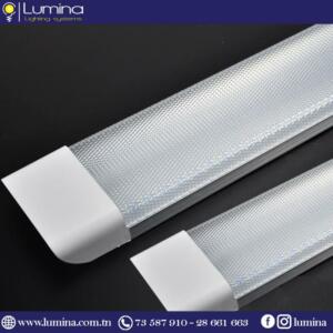 Réglette LED plate 120cm prismatique carré 72W - 1