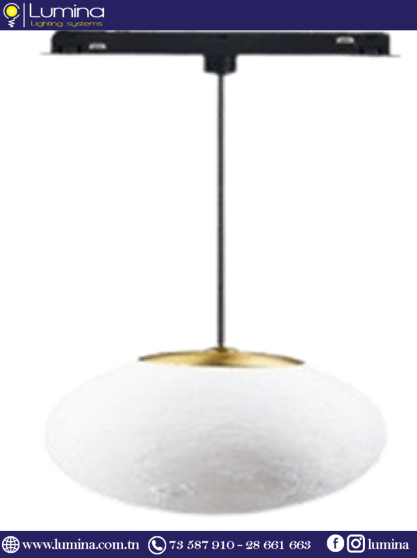 Suspension boule magnetique design sphérique moderne de 150mm