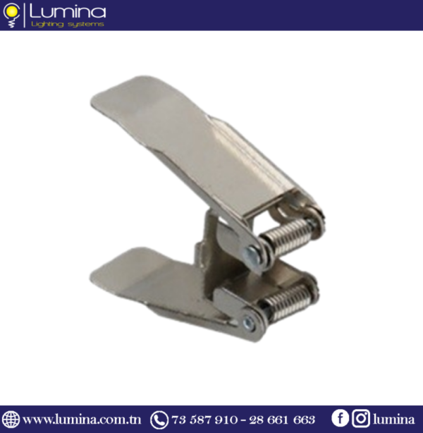 Crochet de fixation universel pour suspension lumineuse