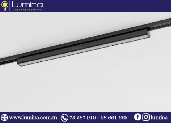 Ecl magnétic apparent 18W pour rail 48V