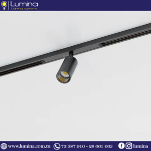 Spot sur rail magnétique noir mat 20W - 1