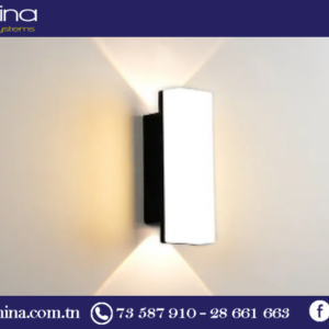 Applique murale double faisceau LED IP65 étanche