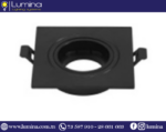 Spot encastrable carré noir pour plafond intérieur - 1