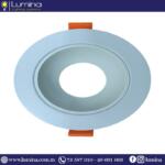 Spot encastrable aluminium rond blanc orientable de 100mm - 1