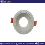 Spot encastrable aluminium rond blanc diamètre 85mm - 1